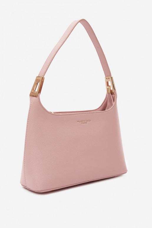 Handtasche aus Kunstleder in Rosa Gretta