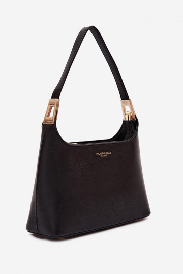 Handtasche aus Kunstleder in Schwarz Gretta 2