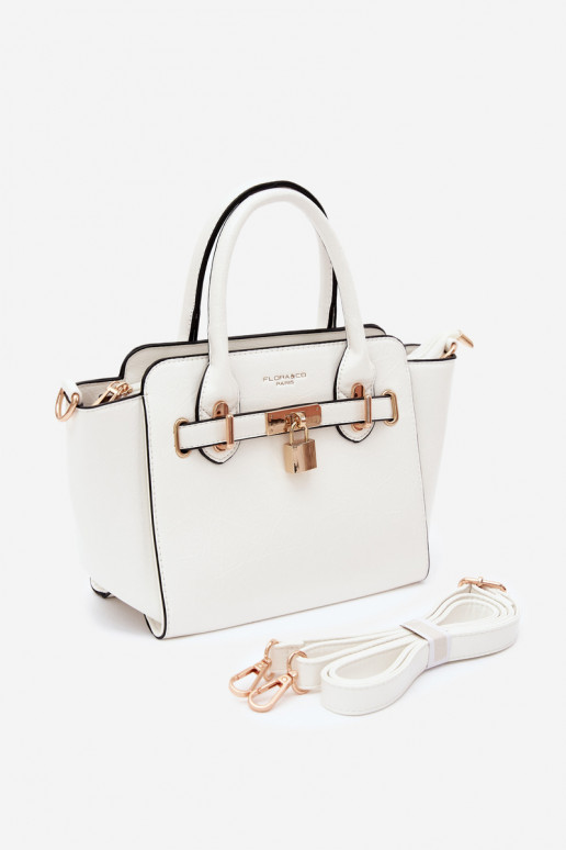 Typ Tasche aus Kunstleder in Weiß Odelia