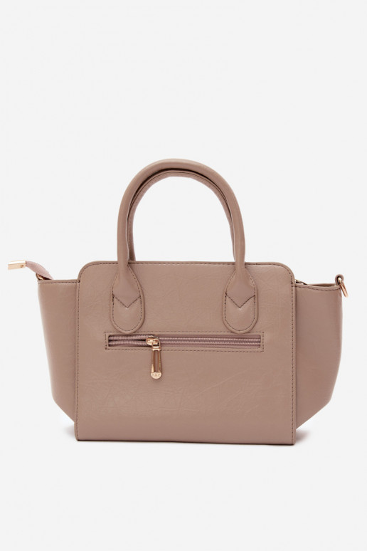 Typ Tasche aus Kunstleder in Elfenbein Odelia