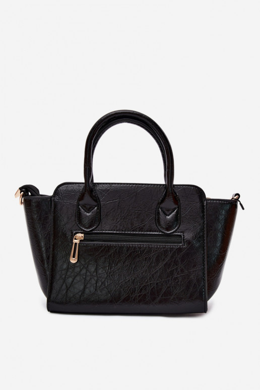 Typ Tasche aus Kunstleder in Schwarz Odelia