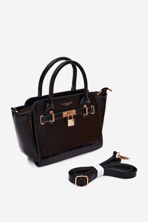 Type tas van faux leather in zwart Odelia