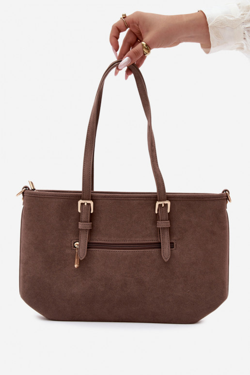 Sac en daim synthétique argile Araminta