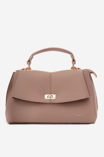 Sac pour femmes en cuir synthétique ivoire Sybella