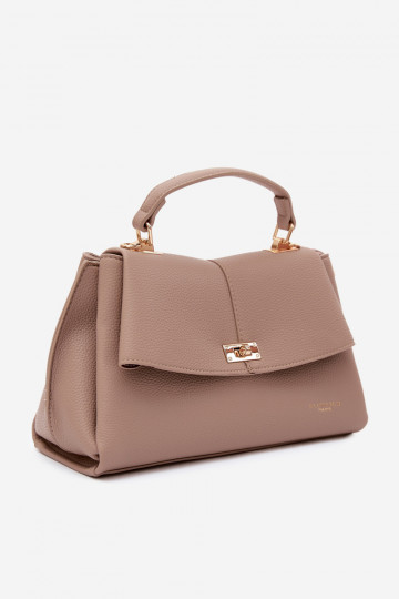 Dames tas in faux leather ivoor Sybella 2
