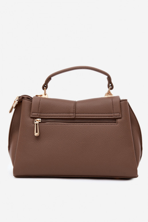 Dames tas in faux leather klei Sybella