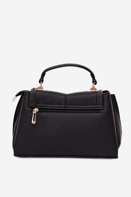 Sac pour femmes en cuir synthétique noir Sybella