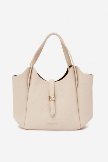 Sac en simili cuir sable clair Toffee