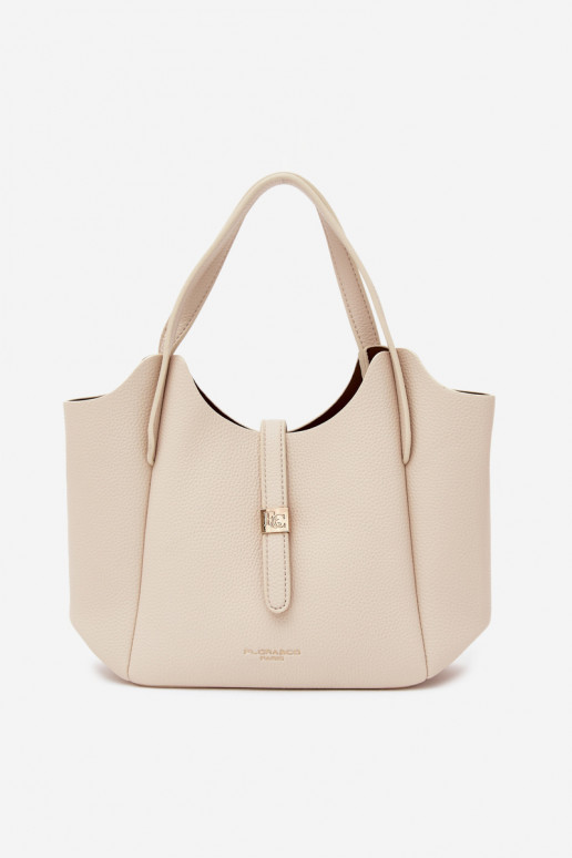 Sac en simili cuir sable clair Toffee