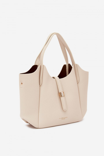 Sac en simili cuir sable clair Toffee 2