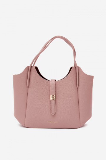 Sac en simili cuir rose Toffee