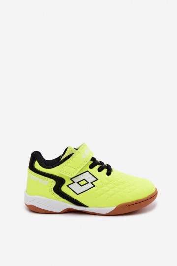 Chaussures pour enfants jaunes néon LOTTO DASHER 2600920 2
