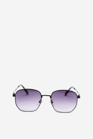 Sonnenbrille mit dünnen Rahmen UV 400 in Schwarz 2