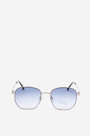 Sonnenbrille mit dünnen Rahmen UV 400 in Blau 2