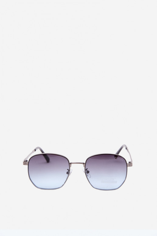 Sonnenbrille mit dünnen Rahmen UV 400 in Dunkelblau