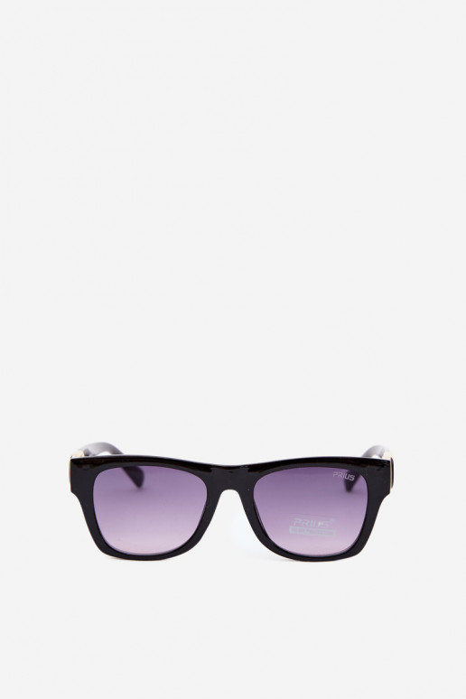 Dames zonnebril met UV-filter in zwart