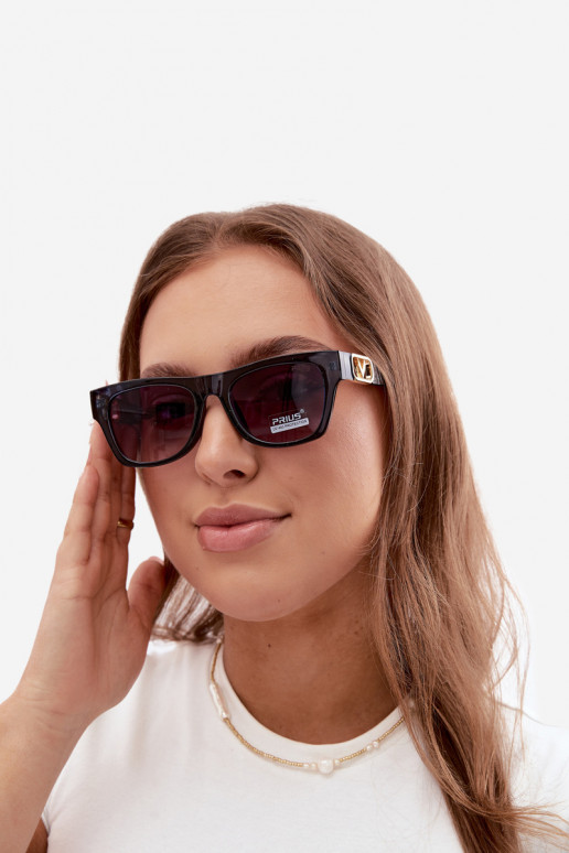 Dames zonnebril met UV-filter in donkerblauw