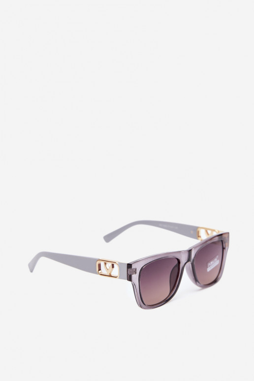 Lunettes de soleil pour femmes avec filtre UV en couleur grise