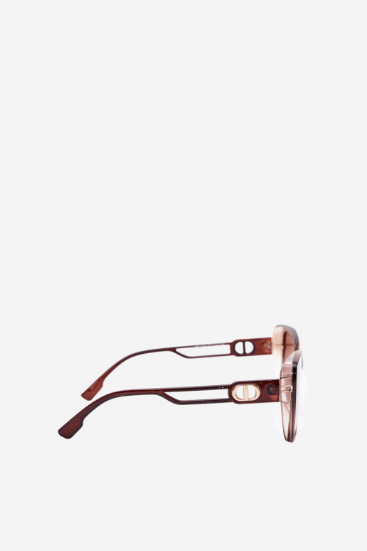 Damen Sonnenbrille im Cat-Eye-Stil braun