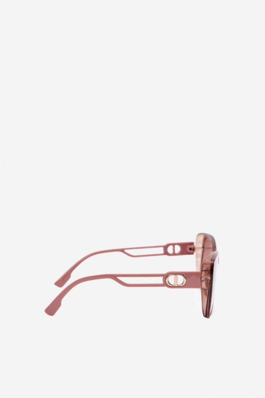 Dames zonnebril in cat-eye stijl roze