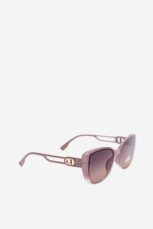 Dames zonnebril in cat-eye stijl paars