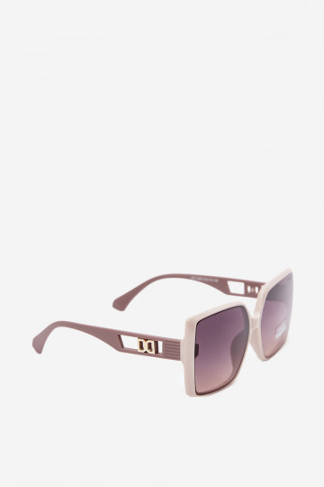Lunettes de soleil femme avec filtre UV couleur sable 2