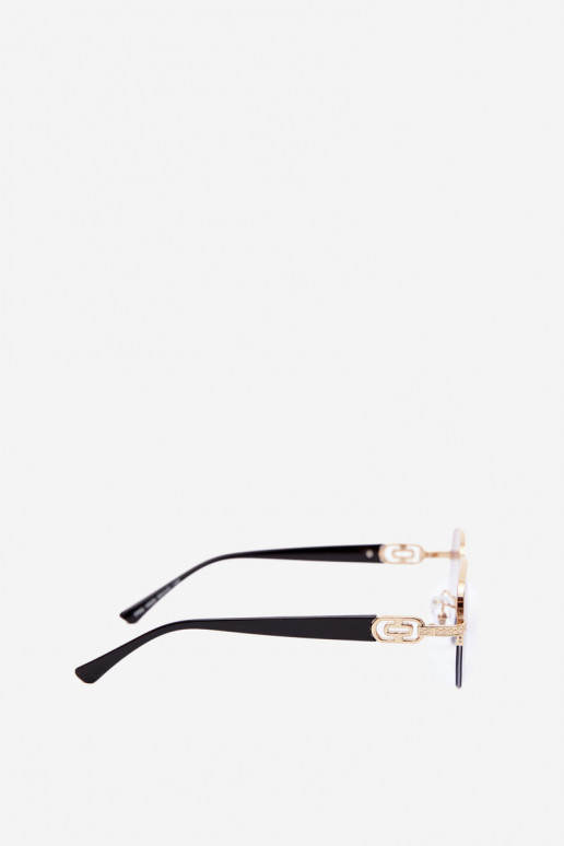 Sonnenbrille mit dünnen Rahmen und UV-Filter, lila