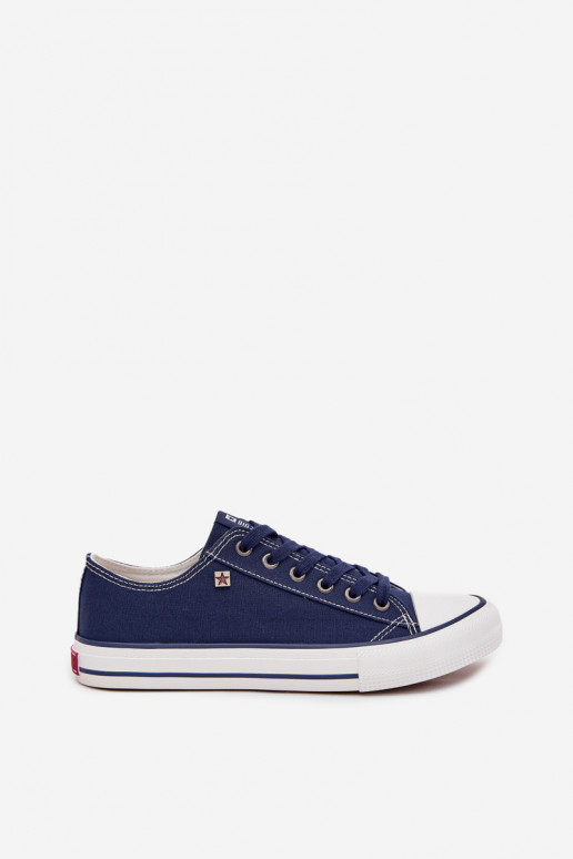 Donkerblauwe casual schoenen Big Star DD274A235