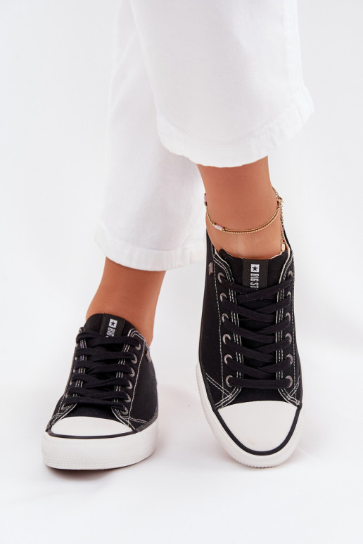 Baskets décontractées noires Big Star DD274A236