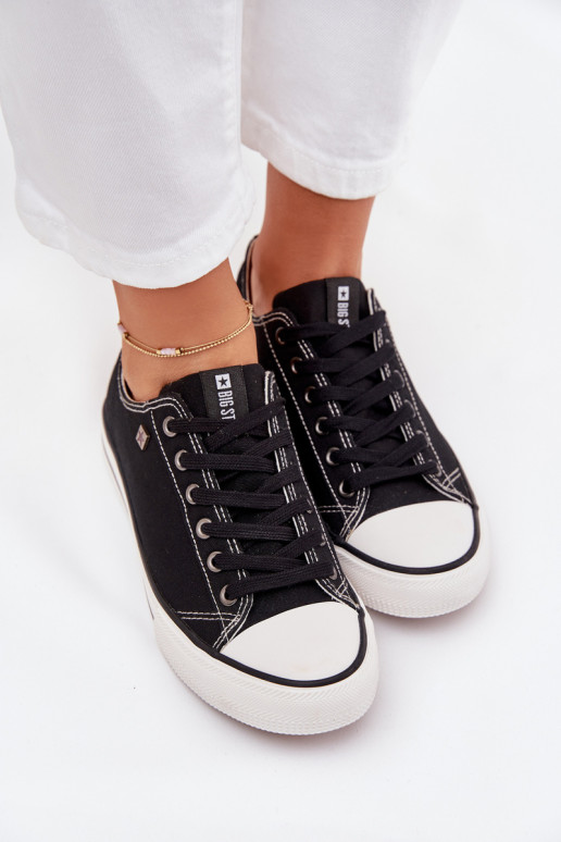 Zwarte casual schoenen Big Star DD274A236