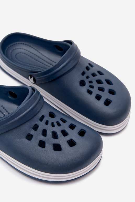 Sabots légers pour hommes bleu foncé MileĮay