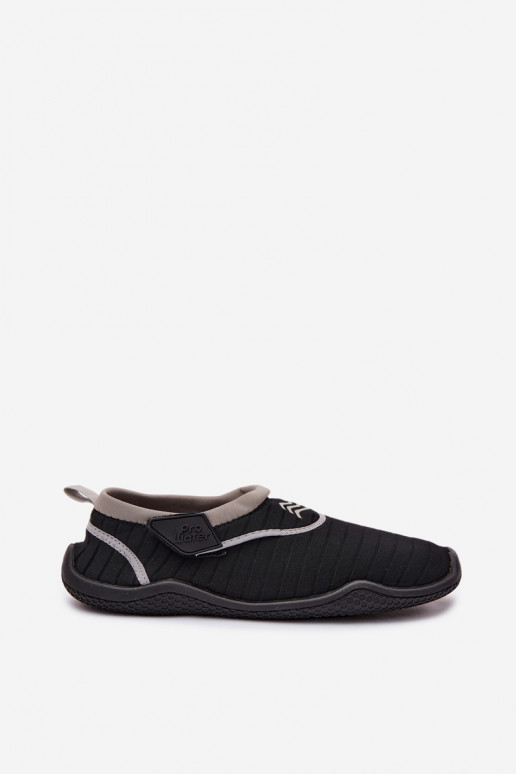 Chaussures pour femmes noires avec fermetures adhésives PROINATER PRO-26-48-114L