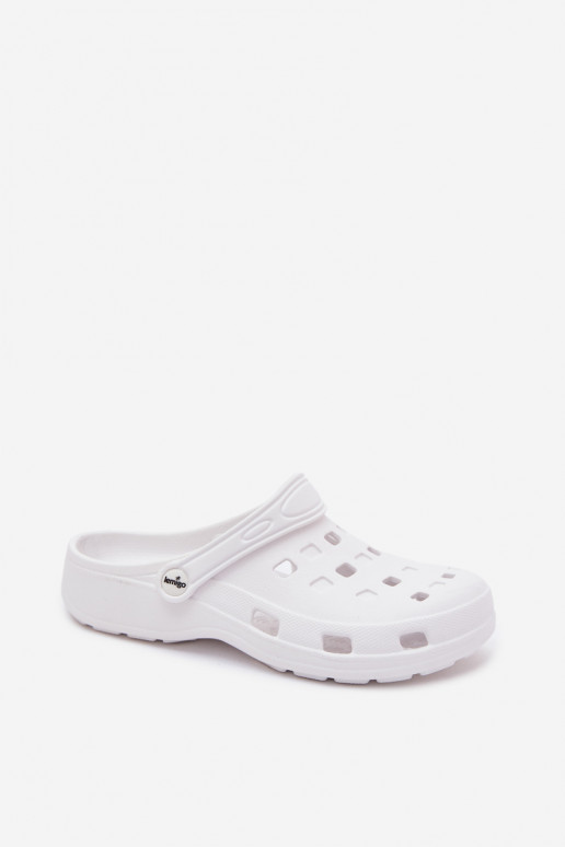 Sabots légers pour femmes blancs LEMIGO 806