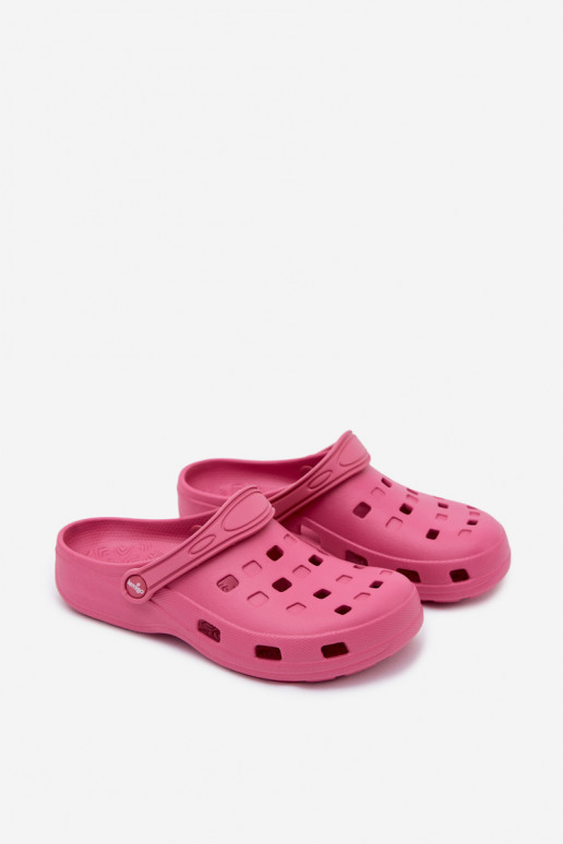 Sabots légers pour femmes rose foncé LEMIGO 806