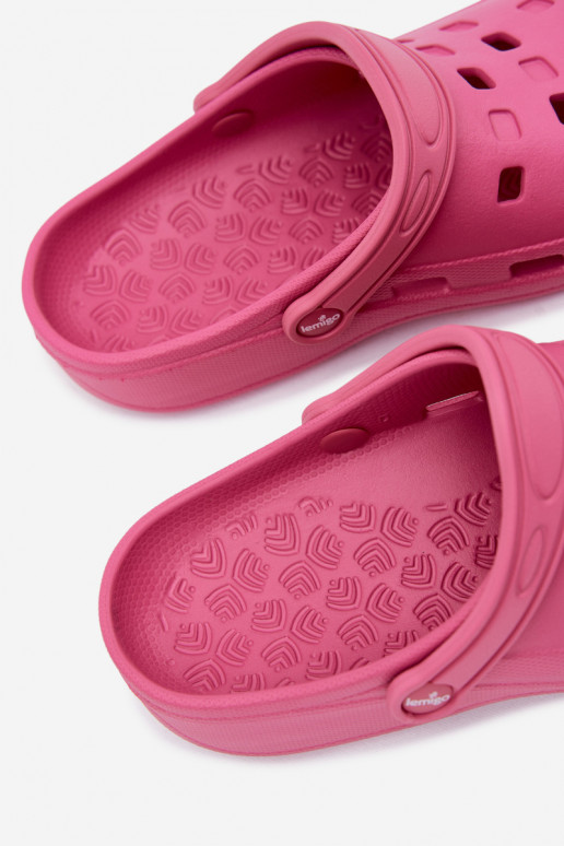 Sabots légers pour femmes rose foncé LEMIGO 806