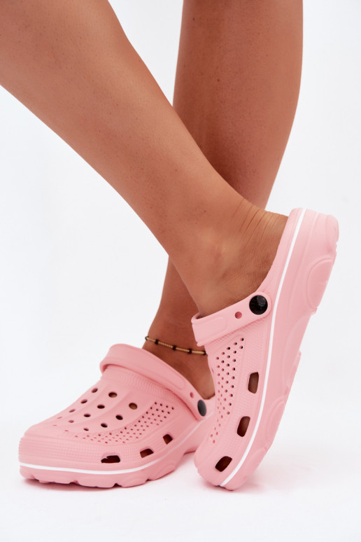 Rosa leichte Clogs Merritt