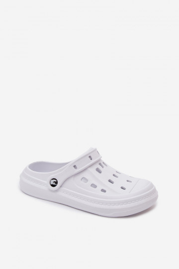 Herren leichte weiße Slipper Route