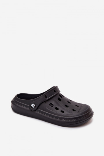 Sandales légères pour hommes noires Route