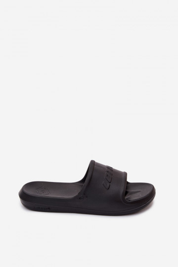 Heren lichte zwarte slippers Lotto 2400521U SPLISH OC 2