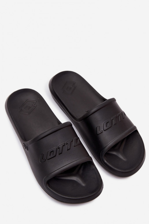 Sandales légères pour hommes noires Lotto 2400521U SPLISH OC