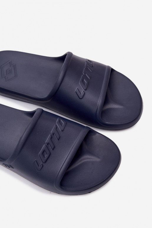 Heren lichte donkerblauwe slippers Lotto 2400521U SPLISH OC