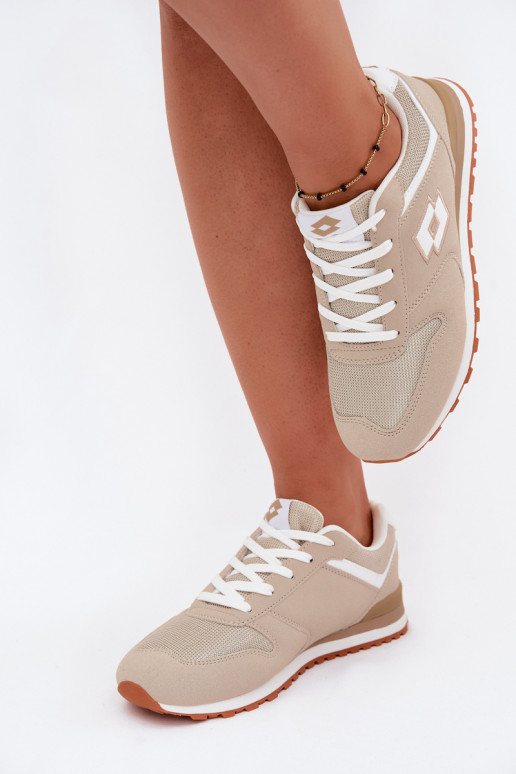 Baskets couleur sable pour femmes LOTTO 2401850U EPICAN
