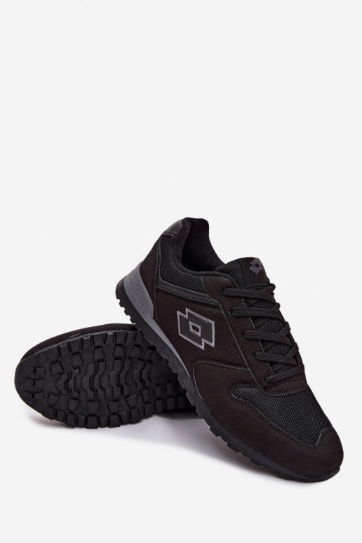 Herren schwarze Sneakers LOTTO 2401850U EPICAM