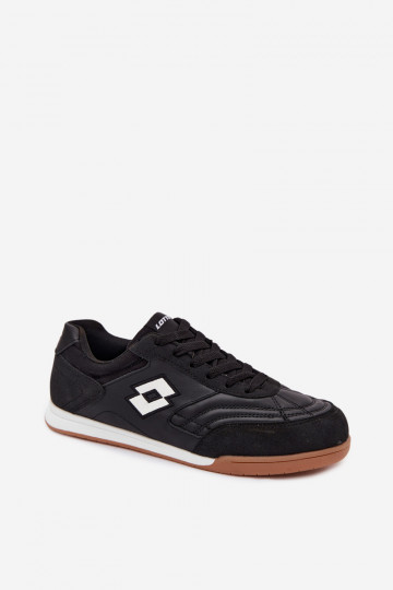 Unisex schwarze Sneakers LOTTO 2401610U ATIBA