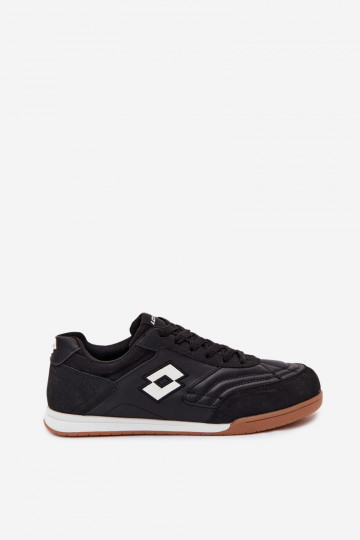 Unisex schwarze Sneakers LOTTO 2401610U ATIBA 2