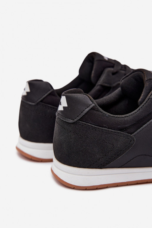 Unisex zwarte sneakers LOTTO 2401610U ATIBA