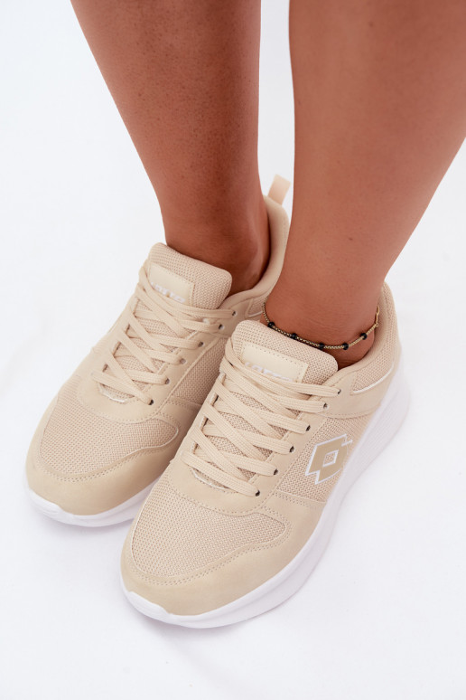 Chaussures de sport couleur sable pour femmes LOTTO 2401650U SOBRIO
