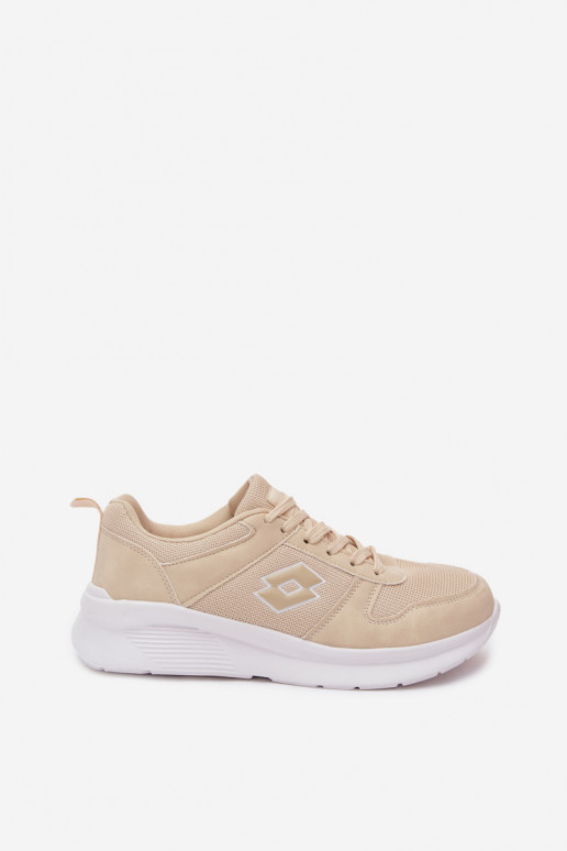 Dames zandkleurige sportschoenen LOTTO 2401650U SOBRIO