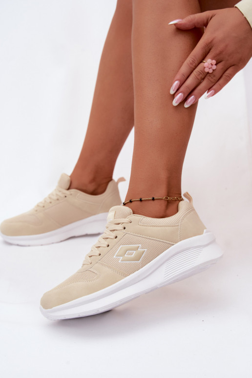 Chaussures de sport couleur sable pour femmes LOTTO 2401650U SOBRIO