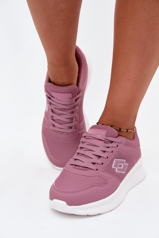 Chaussures de sport roses pour femmes LOTTO 2401650U SOBRIO
